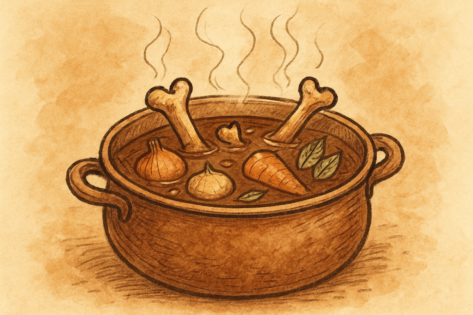 Brown stock nutrition facts — 42.6 kcal, 3.8g protein per cup