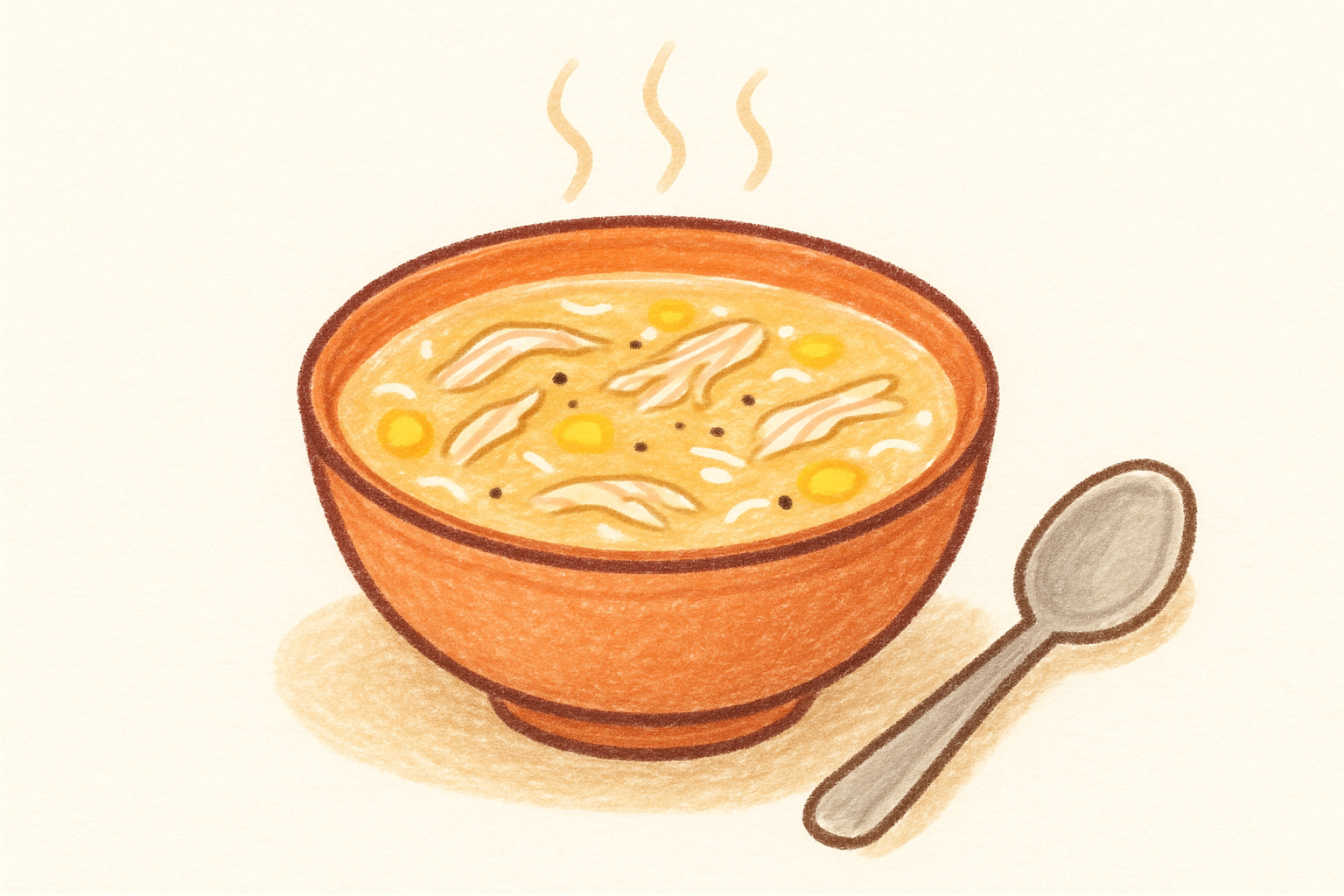 Chicken sweet corn soup nutrition facts — 70.8 kcal, 36.3g protein per soup bowl