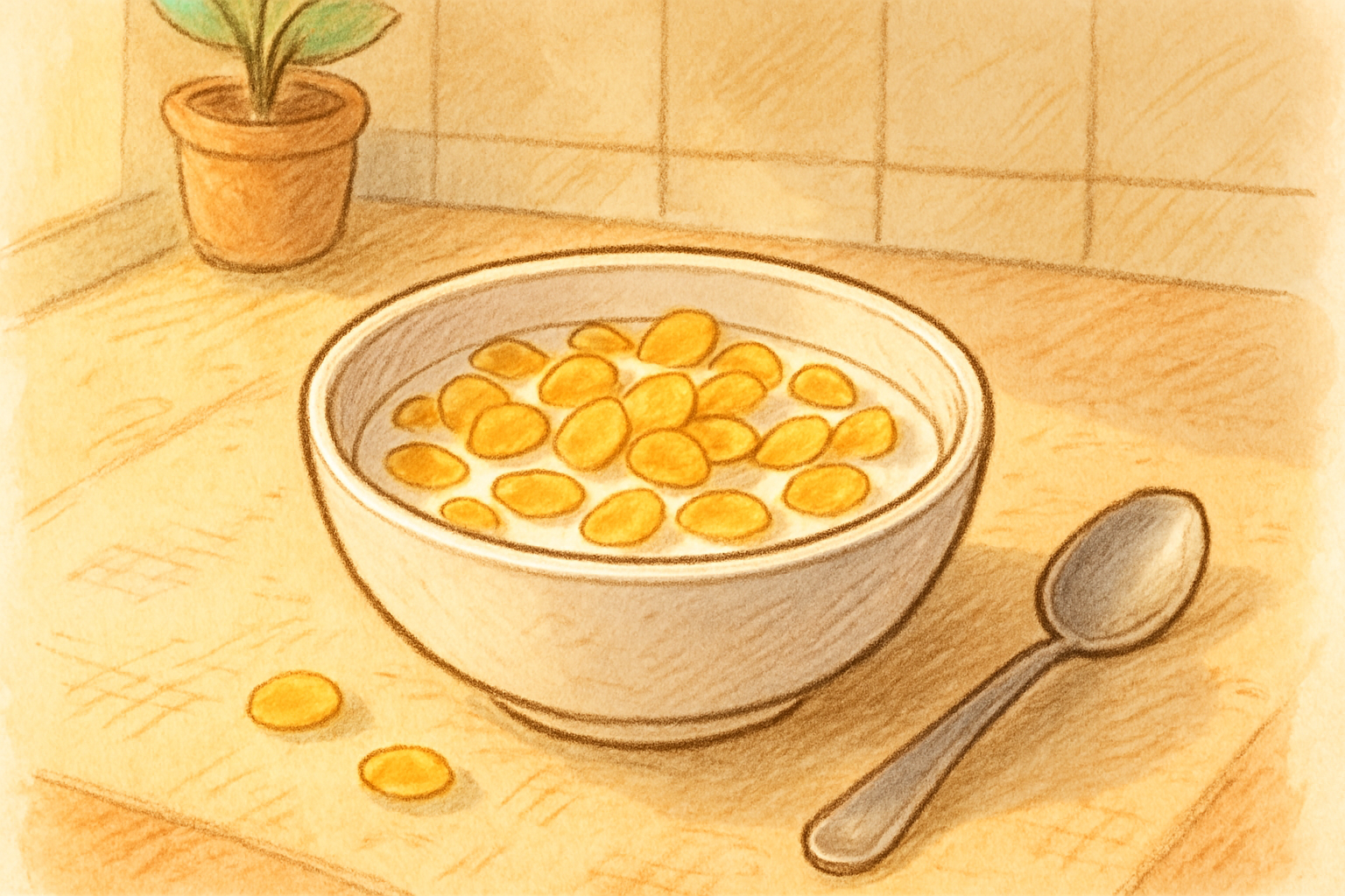 Cornflakes with milk — nutrition facts and gut health info