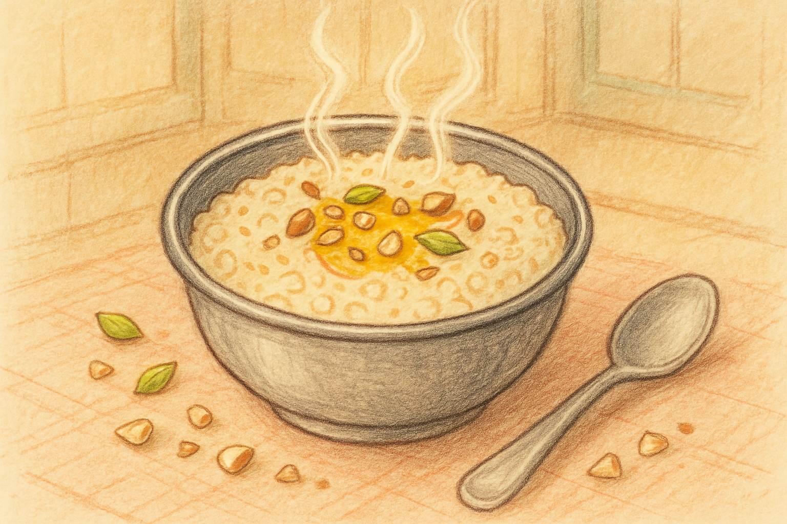 Cracked wheat porridge (Meetha daliya) — nutrition facts and gut health info