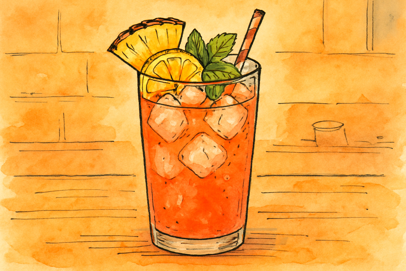 Fruit Punch (with squashes) — nutrition facts and gut health info