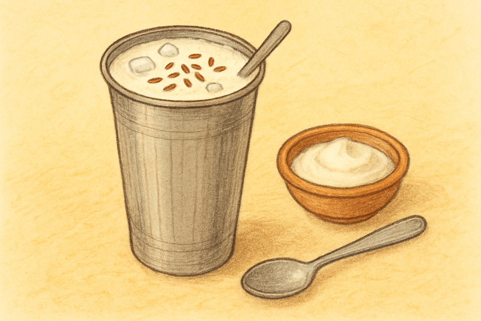 Lassi (salted) — nutrition facts and gut health info