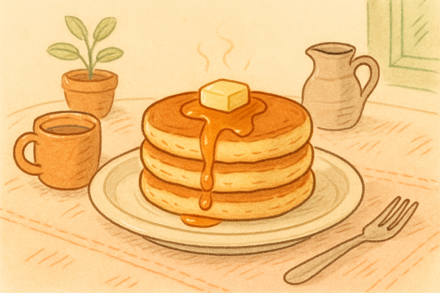 Pancake nutrition facts — 162.7 kcal, 4.6g protein per pancake