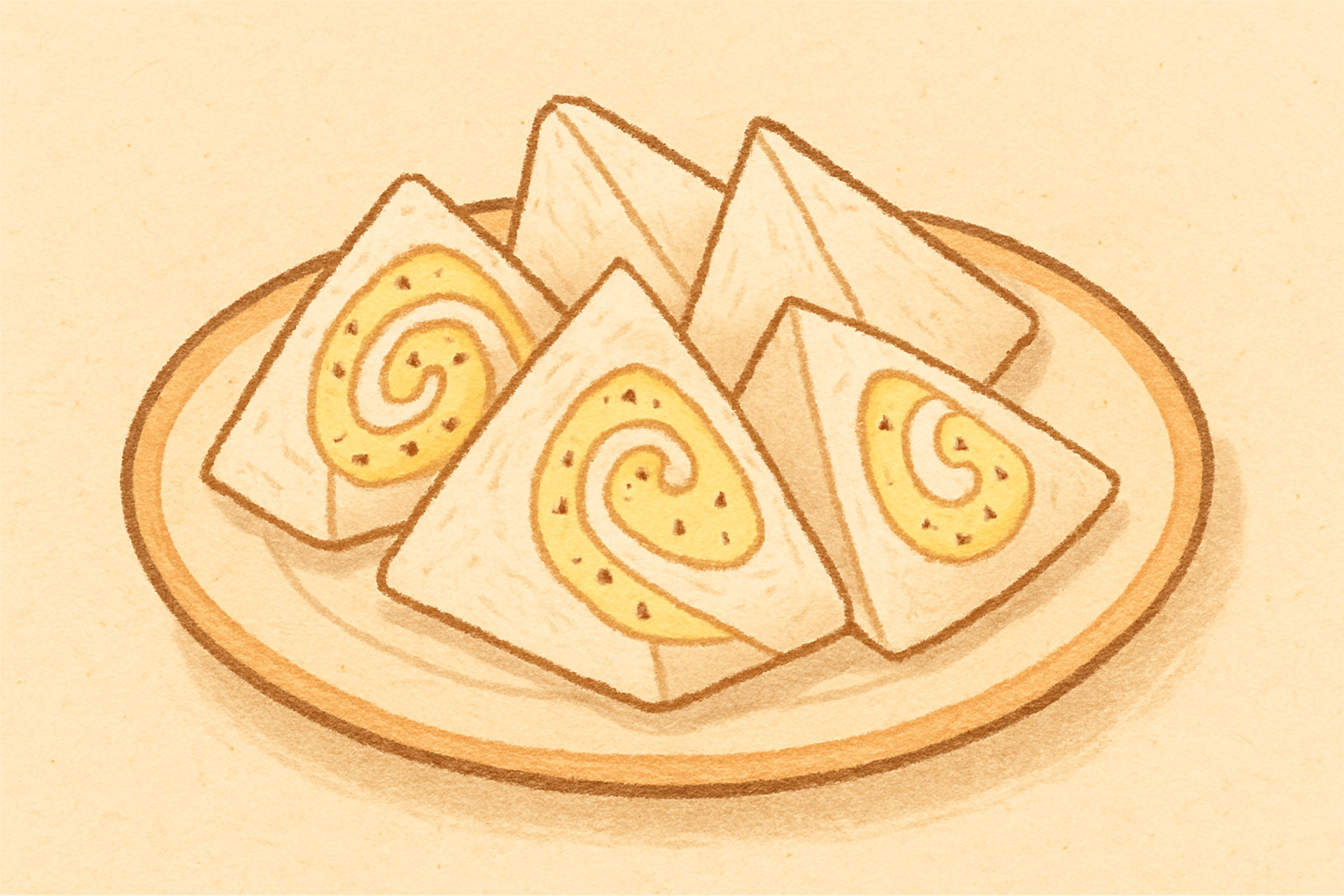 Pin wheel sandwich — nutrition facts and gut health info