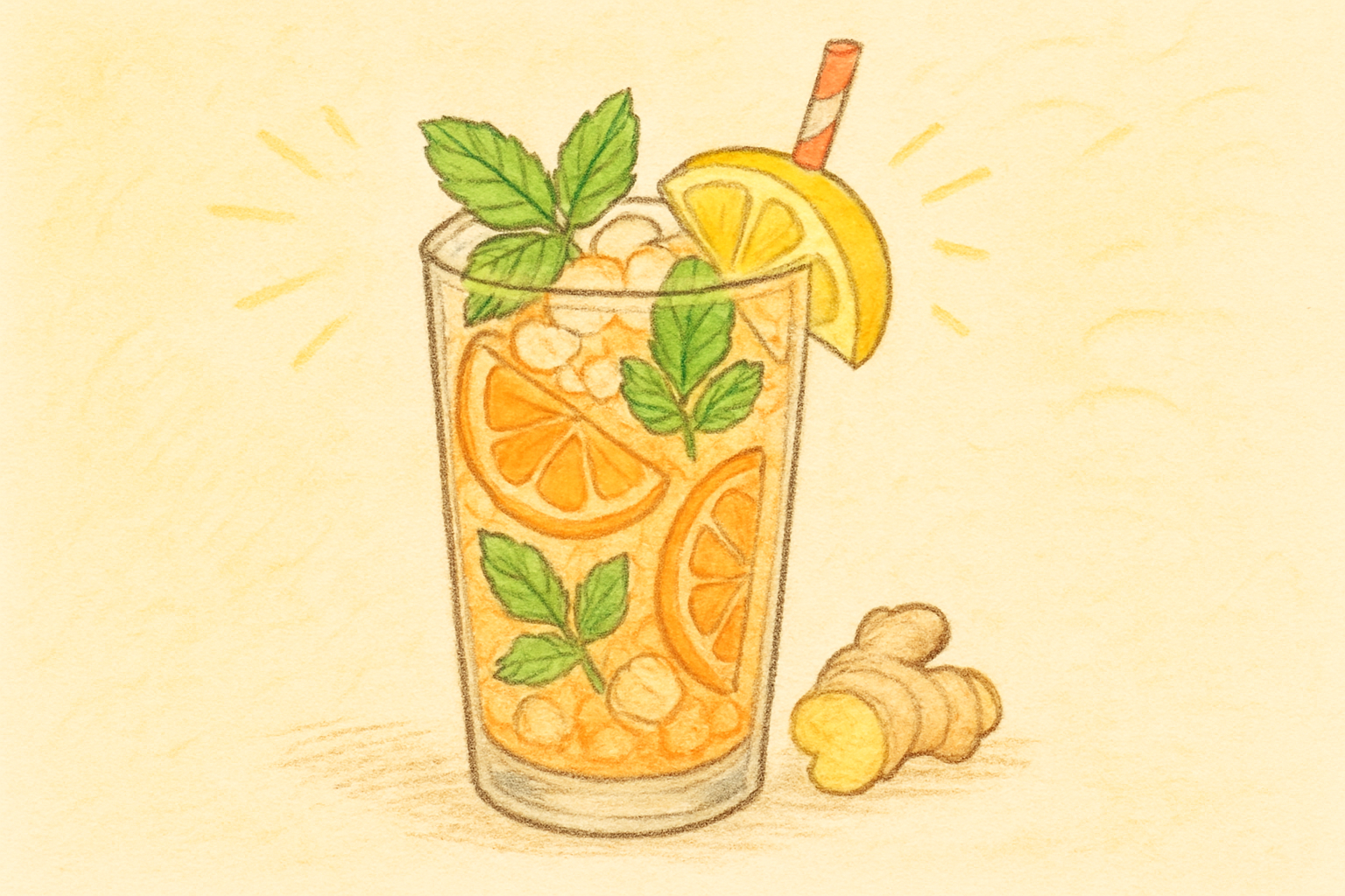 Summer cooler — nutrition facts and gut health info